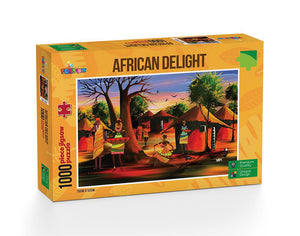 African Delight 1000 Piece Adult's Jigsaw Puzzle