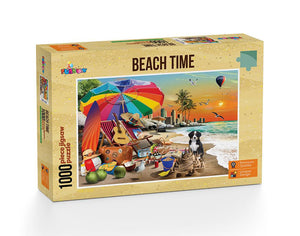 Beach Time 1000 Piece Adult's Jigsaw Puzzle