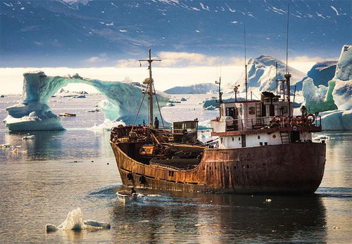 Disko Bay Greenland 1000 Piece Adult's Jigsaw Puzzle