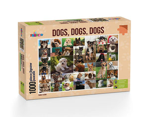 Dogs, Dogs, Dogs 1000 Jigsaw Puzzle