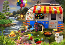 Holiday Days: Caravanning 500 Piece Jigsaw Puzzle