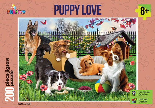 Puppy Love 100 Pieces Kid's Jigsaw Puzzle